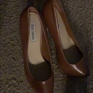 Steve Madden brown heels